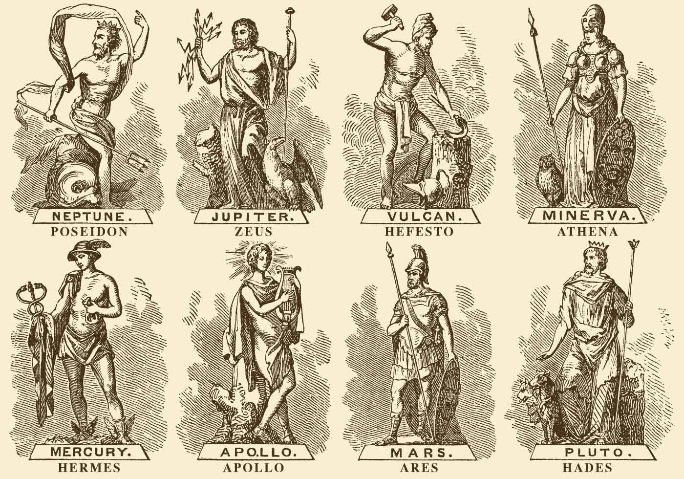 Greek Myths and Legends on Athenians