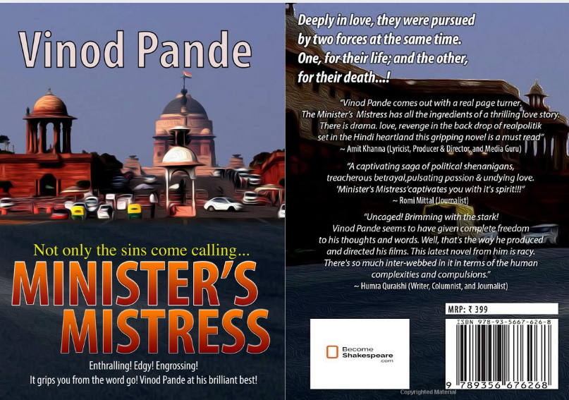 Book Review: Minister’s Mistress – Not Only the Sins Come Calling by Vinod Pande