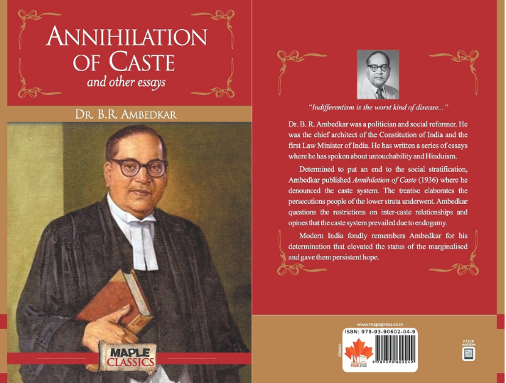 Book Review: Annihilation of Caste and Other Essays by Dr B.R. Ambedkar 